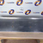 LOTE 183 - 01 PRATELEIRA DE PAREDE EM INOX MEDINDO 0,35CM X 1,50CM. (NO ESTADO) ATENÇÃO! FAZER A VISITAÇÃO ANTES DE ARREMATAR, NÃO SABEMOS SE FUNCIONA. LEILÃO NÃO TEM GARANTIA E NEM DEVOLUÇÃO, SUJEITO A POSSÍVEIS AVARIAS VISÍVEIS/OCULTAS E/OU AUSÊNCIA DE COMPONENTES.