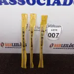 LOTE 007 - 03 BROCAS P/ FURADEIRA (NOVO). (NO ESTADO) ATENÇÃO! FAZER A VISITAÇÃO ANTES DE ARREMATAR, NÃO SABEMOS SE FUNCIONA. LEILÃO NÃO TEM GARANTIA E NEM DEVOLUÇÃO, SUJEITO A POSSÍVEIS AVARIAS VISÍVEIS/OCULTAS E/OU AUSÊNCIA DE COMPONENTES.