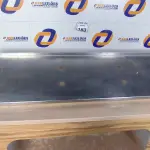 LOTE 183 - 01 PRATELEIRA DE PAREDE EM INOX MEDINDO 0,35CM X 1,50CM. (NO ESTADO) ATENÇÃO! FAZER A VISITAÇÃO ANTES DE ARREMATAR, NÃO SABEMOS SE FUNCIONA. LEILÃO NÃO TEM GARANTIA E NEM DEVOLUÇÃO, SUJEITO A POSSÍVEIS AVARIAS VISÍVEIS/OCULTAS E/OU AUSÊNCIA DE COMPONENTES.