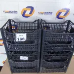 LOTE 166 - 10 CESTOS ORGANIZADORES EM PLÁSTICO NA COR PRETA. (NO ESTADO) ATENÇÃO! FAZER A VISITAÇÃO ANTES DE ARREMATAR, NÃO SABEMOS SE FUNCIONA. LEILÃO NÃO TEM GARANTIA E NEM DEVOLUÇÃO, SUJEITO A POSSÍVEIS AVARIAS VISÍVEIS/OCULTAS E/OU AUSÊNCIA DE COMPONENTES.