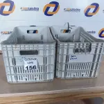 LOTE 156 - 02 CAIXAS PARA TRANSPORTE. (NO ESTADO) ATENÇÃO! FAZER A VISITAÇÃO ANTES DE ARREMATAR, NÃO SABEMOS SE FUNCIONA. LEILÃO NÃO TEM GARANTIA E NEM DEVOLUÇÃO, SUJEITO A POSSÍVEIS AVARIAS VISÍVEIS/OCULTAS E/OU AUSÊNCIA DE COMPONENTES.