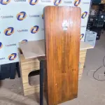 LOTE 174 - 01 MESA SUSPENSA EM MADEIRA PARA LANCHONETE 0,60CM X 1,65CM. (NO ESTADO) ATENÇÃO! FAZER A VISITAÇÃO ANTES DE ARREMATAR, NÃO SABEMOS SE FUNCIONA. LEILÃO NÃO TEM GARANTIA E NEM DEVOLUÇÃO, SUJEITO A POSSÍVEIS AVARIAS VISÍVEIS/OCULTAS E/OU AUSÊNCIA DE COMPONENTES.