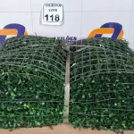 LOTE 118 - 01 LOTE C/PLANTAS ARTIFICIAIS. (NO ESTADO) ATENÇÃO! FAZER A VISITAÇÃO ANTES DE ARREMATAR, NÃO SABEMOS SE FUNCIONA. LEILÃO NÃO TEM GARANTIA E NEM DEVOLUÇÃO, SUJEITO A POSSÍVEIS AVARIAS VISÍVEIS/OCULTAS E/OU AUSÊNCIA DE COMPONENTES.