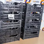 LOTE 089 - 10 CESTOS ORGANIZADORES EM PLÁSTICO NA COR PRETA. (NO ESTADO) ATENÇÃO! FAZER A VISITAÇÃO ANTES DE ARREMATAR, NÃO SABEMOS SE FUNCIONA. LEILÃO NÃO TEM GARANTIA E NEM DEVOLUÇÃO, SUJEITO A POSSÍVEIS AVARIAS VISÍVEIS/OCULTAS E/OU AUSÊNCIA DE COMPONENTES.