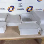 LOTE 149 - 07 CAIXAS ORGANIZADORAS EM PLÁSTICO TAMANHOS DIVERSOS. (NO ESTADO) ATENÇÃO! FAZER A VISITAÇÃO ANTES DE ARREMATAR, NÃO SABEMOS SE FUNCIONA. LEILÃO NÃO TEM GARANTIA E NEM DEVOLUÇÃO, SUJEITO A POSSÍVEIS AVARIAS VISÍVEIS/OCULTAS E/OU AUSÊNCIA DE COMPONENTES.