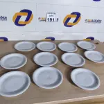 LOTE 191 - 11 PRATOS PARA SOBREMESAS EM PORCELANA. (NO ESTADO) ATENÇÃO! FAZER A VISITAÇÃO ANTES DE ARREMATAR, NÃO SABEMOS SE FUNCIONA. LEILÃO NÃO TEM GARANTIA E NEM DEVOLUÇÃO, SUJEITO A POSSÍVEIS AVARIAS VISÍVEIS/OCULTAS E/OU AUSÊNCIA DE COMPONENTES.