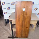 LOTE 174 - 01 MESA SUSPENSA EM MADEIRA PARA LANCHONETE 0,60CM X 1,65CM. (NO ESTADO) ATENÇÃO! FAZER A VISITAÇÃO ANTES DE ARREMATAR, NÃO SABEMOS SE FUNCIONA. LEILÃO NÃO TEM GARANTIA E NEM DEVOLUÇÃO, SUJEITO A POSSÍVEIS AVARIAS VISÍVEIS/OCULTAS E/OU AUSÊNCIA DE COMPONENTES.
