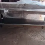 LOTE 163 - 01 BANCADA EM INOX MEDINDO 1,70CM X 0,554CM DE ALTURA 0,79CM. (NO ESTADO) ATENÇÃO! FAZER A VISITAÇÃO ANTES DE ARREMATAR, NÃO SABEMOS SE FUNCIONA. LEILÃO NÃO TEM GARANTIA E NEM DEVOLUÇÃO, SUJEITO A POSSÍVEIS AVARIAS VISÍVEIS/OCULTAS E/OU AUSÊNCIA DE COMPONENTES.
