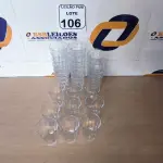 LOTE 106 - 26 COPOS AMERICANOS E 06 CANECAS P/ CHOPP DE VIDRO. (NO ESTADO) ATENÇÃO! FAZER A VISITAÇÃO ANTES DE ARREMATAR, NÃO SABEMOS SE FUNCIONA. LEILÃO NÃO TEM GARANTIA E NEM DEVOLUÇÃO, SUJEITO A POSSÍVEIS AVARIAS VISÍVEIS/OCULTAS E/OU AUSÊNCIA DE COMPONENTES.