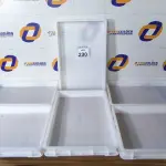 LOTE 230 - 06 CAIXAS ORGANIZADORAS EM PLÁSTICO. (NO ESTADO) ATENÇÃO! FAZER A VISITAÇÃO ANTES DE ARREMATAR, NÃO SABEMOS SE FUNCIONA. LEILÃO NÃO TEM GARANTIA E NEM DEVOLUÇÃO, SUJEITO A POSSÍVEIS AVARIAS VISÍVEIS/OCULTAS E/OU AUSÊNCIA DE COMPONENTES.