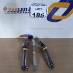 LOTE 185 - 10 GARFOS, 10 COLHERES E 10 FACAS DE MESA. (NO ESTADO) ATENÇÃO! FAZER A VISITAÇÃO ANTES DE ARREMATAR, NÃO SABEMOS SE FUNCIONA. LEILÃO NÃO TEM GARANTIA E NEM DEVOLUÇÃO, SUJEITO A POSSÍVEIS AVARIAS VISÍVEIS/OCULTAS E/OU AUSÊNCIA DE COMPONENTES.