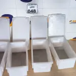 LOTE 048 - 04 CAIXAS ORGANIZADORAS PEQUENAS EM PLÁSTICO. (NO ESTADO) ATENÇÃO! FAZER A VISITAÇÃO ANTES DE ARREMATAR, NÃO SABEMOS SE FUNCIONA. LEILÃO NÃO TEM GARANTIA E NEM DEVOLUÇÃO, SUJEITO A POSSÍVEIS AVARIAS VISÍVEIS/OCULTAS E/OU AUSÊNCIA DE COMPONENTES.
