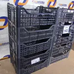 LOTE 143 - 10 CESTOS ORGANIZADORES EM PLÁSTICO NA COR PRETA. (NO ESTADO) ATENÇÃO! FAZER A VISITAÇÃO ANTES DE ARREMATAR, NÃO SABEMOS SE FUNCIONA. LEILÃO NÃO TEM GARANTIA E NEM DEVOLUÇÃO, SUJEITO A POSSÍVEIS AVARIAS VISÍVEIS/OCULTAS E/OU AUSÊNCIA DE COMPONENTES.