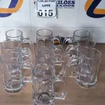 LOTE 015 - 10 CANECAS DE VIDRO PARA CHOPP. (NO ESTADO) ATENÇÃO! FAZER A VISITAÇÃO ANTES DE ARREMATAR, NÃO SABEMOS SE FUNCIONA. LEILÃO NÃO TEM GARANTIA E NEM DEVOLUÇÃO, SUJEITO A POSSÍVEIS AVARIAS VISÍVEIS/OCULTAS E/OU AUSÊNCIA DE COMPONENTES.