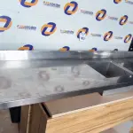 LOTE 003 - 01 PIA EM INOX MEDINDO 2,34CM X 0,61CM. (NO ESTADO) ATENÇÃO! FAZER A VISITAÇÃO ANTES DE ARREMATAR, NÃO SABEMOS SE FUNCIONA. LEILÃO NÃO TEM GARANTIA E NEM DEVOLUÇÃO, SUJEITO A POSSÍVEIS AVARIAS VISÍVEIS/OCULTAS E/OU AUSÊNCIA DE COMPONENTES.