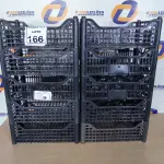 LOTE 166 - 10 CESTOS ORGANIZADORES EM PLÁSTICO NA COR PRETA. (NO ESTADO) ATENÇÃO! FAZER A VISITAÇÃO ANTES DE ARREMATAR, NÃO SABEMOS SE FUNCIONA. LEILÃO NÃO TEM GARANTIA E NEM DEVOLUÇÃO, SUJEITO A POSSÍVEIS AVARIAS VISÍVEIS/OCULTAS E/OU AUSÊNCIA DE COMPONENTES.