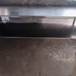 LOTE 163 - 01 BANCADA EM INOX MEDINDO 1,70CM X 0,554CM DE ALTURA 0,79CM. (NO ESTADO) ATENÇÃO! FAZER A VISITAÇÃO ANTES DE ARREMATAR, NÃO SABEMOS SE FUNCIONA. LEILÃO NÃO TEM GARANTIA E NEM DEVOLUÇÃO, SUJEITO A POSSÍVEIS AVARIAS VISÍVEIS/OCULTAS E/OU AUSÊNCIA DE COMPONENTES.