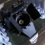 LOTE 108 - 05 CANHÕES REFLETORES. (NO ESTADO) ATENÇÃO! FAZER A VISITAÇÃO ANTES DE ARREMATAR, NÃO SABEMOS SE FUNCIONA. LEILÃO NÃO TEM GARANTIA E NEM DEVOLUÇÃO, SUJEITO A POSSÍVEIS AVARIAS VISÍVEIS/OCULTAS E/OU AUSÊNCIA DE COMPONENTES.