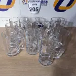 LOTE 205 - 10 CANECAS DE VIDRO PARA CHOPP. (NO ESTADO) ATENÇÃO! FAZER A VISITAÇÃO ANTES DE ARREMATAR, NÃO SABEMOS SE FUNCIONA. LEILÃO NÃO TEM GARANTIA E NEM DEVOLUÇÃO, SUJEITO A POSSÍVEIS AVARIAS VISÍVEIS/OCULTAS E/OU AUSÊNCIA DE COMPONENTES.