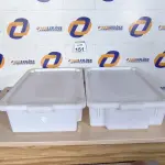LOTE 151 - 02 CAIXAS ORGANIZADORAS EM PLÁSTICO. (NO ESTADO) ATENÇÃO! FAZER A VISITAÇÃO ANTES DE ARREMATAR, NÃO SABEMOS SE FUNCIONA. LEILÃO NÃO TEM GARANTIA E NEM DEVOLUÇÃO, SUJEITO A POSSÍVEIS AVARIAS VISÍVEIS/OCULTAS E/OU AUSÊNCIA DE COMPONENTES.