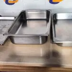 LOTE 067 - 03 CUBAS EM INOX PARA ALIMENTOS. (NO ESTADO) ATENÇÃO! FAZER A VISITAÇÃO ANTES DE ARREMATAR, NÃO SABEMOS SE FUNCIONA. LEILÃO NÃO TEM GARANTIA E NEM DEVOLUÇÃO, SUJEITO A POSSÍVEIS AVARIAS VISÍVEIS/OCULTAS E/OU AUSÊNCIA DE COMPONENTES.