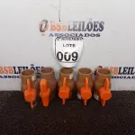 LOTE 009 - 05 REGISTROS ESFERAS DE PVC 40MM(NOVO). (NO ESTADO) ATENÇÃO! FAZER A VISITAÇÃO ANTES DE ARREMATAR, NÃO SABEMOS SE FUNCIONA. LEILÃO NÃO TEM GARANTIA E NEM DEVOLUÇÃO, SUJEITO A POSSÍVEIS AVARIAS VISÍVEIS/OCULTAS E/OU AUSÊNCIA DE COMPONENTES.