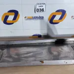 LOTE 036 - 01 PRATELEIRA EM INOX DE PAREDE MEDINDO 0,89CM X 0,35CM. (NO ESTADO) ATENÇÃO! FAZER A VISITAÇÃO ANTES DE ARREMATAR, NÃO SABEMOS SE FUNCIONA. LEILÃO NÃO TEM GARANTIA E NEM DEVOLUÇÃO, SUJEITO A POSSÍVEIS AVARIAS VISÍVEIS/OCULTAS E/OU AUSÊNCIA DE COMPONENTES. (NO ESTADO) ATENÇÃO! FAZER A VISITAÇÃO ANTES DE ARREMATAR, NÃO SABEMOS SE FUNCIONA. LEILÃO NÃO TEM GARANTIA E NEM DEVOLUÇÃO, SUJEITO A POSSÍVEIS AVARIAS VISÍVEIS/OCULTAS E/OU AUSÊNCIA DE COMPONENTES.