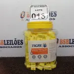 LOTE 013 - 01 POTE DE CONECTORES ELÉTRICOS 20ª AMARELO 2,5 A 4MM²(NOVO). (NO ESTADO) ATENÇÃO! FAZER A VISITAÇÃO ANTES DE ARREMATAR, NÃO SABEMOS SE FUNCIONA. LEILÃO NÃO TEM GARANTIA E NEM DEVOLUÇÃO, SUJEITO A POSSÍVEIS AVARIAS VISÍVEIS/OCULTAS E/OU AUSÊNCIA DE COMPONENTES.