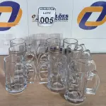 LOTE 005 - 10 CANECAS DE VIDRO PARA CHOPP. (NO ESTADO) ATENÇÃO! FAZER A VISITAÇÃO ANTES DE ARREMATAR, NÃO SABEMOS SE FUNCIONA. LEILÃO NÃO TEM GARANTIA E NEM DEVOLUÇÃO, SUJEITO A POSSÍVEIS AVARIAS VISÍVEIS/OCULTAS E/OU AUSÊNCIA DE COMPONENTES.