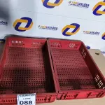 LOTE 088 - 02 CAIXAS ORGANIZADORAS EM PLÁSTICO NA COR VERMELHA. (NO ESTADO) ATENÇÃO! FAZER A VISITAÇÃO ANTES DE ARREMATAR, NÃO SABEMOS SE FUNCIONA. LEILÃO NÃO TEM GARANTIA E NEM DEVOLUÇÃO, SUJEITO A POSSÍVEIS AVARIAS VISÍVEIS/OCULTAS E/OU AUSÊNCIA DE COMPONENTES.