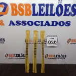 LOTE 020 - 01 BROCA P/ FURADEIRA MOURÃO E FIBROCIMENTO 3/8 X 320MM E 03 BROCAS P/ FURADEIRA MOURÃO E FIBROCIMENTO 5/16 X 280MM(NOVO). (NO ESTADO) ATENÇÃO! FAZER A VISITAÇÃO ANTES DE ARREMATAR, NÃO SABEMOS SE FUNCIONA. LEILÃO NÃO TEM GARANTIA E NEM DEVOLUÇÃO, SUJEITO A POSSÍVEIS AVARIAS VISÍVEIS/OCULTAS E/OU AUSÊNCIA DE COMPONENTES.