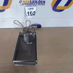 LOTE 192 - 02 CESTAS PARA ALIMENTOS. (NO ESTADO) ATENÇÃO! FAZER A VISITAÇÃO ANTES DE ARREMATAR, NÃO SABEMOS SE FUNCIONA. LEILÃO NÃO TEM GARANTIA E NEM DEVOLUÇÃO, SUJEITO A POSSÍVEIS AVARIAS VISÍVEIS/OCULTAS E/OU AUSÊNCIA DE COMPONENTES.