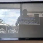 LOTE 162 - 01 TELEVISÃO PLASMA SAMSUNG 43” SEM CONTROLE. (NO ESTADO) ATENÇÃO! FAZER A VISITAÇÃO ANTES DE ARREMATAR, NÃO SABEMOS SE FUNCIONA. LEILÃO NÃO TEM GARANTIA E NEM DEVOLUÇÃO, SUJEITO A POSSÍVEIS AVARIAS VISÍVEIS/OCULTAS E/OU AUSÊNCIA DE COMPONENTES.
