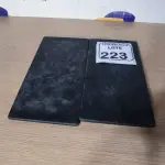 LOTE 223 - 02 TÁBUAS DE PEDRA. (NO ESTADO) ATENÇÃO! FAZER A VISITAÇÃO ANTES DE ARREMATAR, NÃO SABEMOS SE FUNCIONA. LEILÃO NÃO TEM GARANTIA E NEM DEVOLUÇÃO, SUJEITO A POSSÍVEIS AVARIAS VISÍVEIS/OCULTAS E/OU AUSÊNCIA DE COMPONENTES.