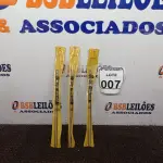 LOTE 007 - 03 BROCAS P/ FURADEIRA (NOVO). (NO ESTADO) ATENÇÃO! FAZER A VISITAÇÃO ANTES DE ARREMATAR, NÃO SABEMOS SE FUNCIONA. LEILÃO NÃO TEM GARANTIA E NEM DEVOLUÇÃO, SUJEITO A POSSÍVEIS AVARIAS VISÍVEIS/OCULTAS E/OU AUSÊNCIA DE COMPONENTES.