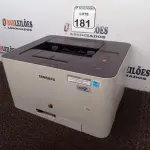 LOTE 181 - 01 IMPRESSORA SAMSUNG MODELO CLT365W. (NO ESTADO) ATENÇÃO! FAZER A VISITAÇÃO ANTES DE ARREMATAR, NÃO SABEMOS SE FUNCIONA. LEILÃO NÃO TEM GARANTIA E NEM DEVOLUÇÃO, SUJEITO A POSSÍVEIS AVARIAS VISÍVEIS/OCULTAS E/OU AUSÊNCIA DE COMPONENTES.