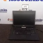 LOTE 072 - 01 NOTEBOOK MARCA DELL. (NO ESTADO) ATENÇÃO! FAZER A VISITAÇÃO ANTES DE ARREMATAR, NÃO SABEMOS SE FUNCIONA. LEILÃO NÃO TEM GARANTIA E NEM DEVOLUÇÃO, SUJEITO A POSSÍVEIS AVARIAS VISÍVEIS/OCULTAS E/OU AUSÊNCIA DE COMPONENTES.