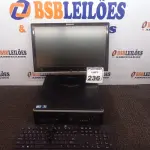 LOTE 236 - 01 CPU HP, 01 MONITOR LENOVO E 01 TECLADO. (NO ESTADO) ATENÇÃO! FAZER A VISITAÇÃO ANTES DE ARREMATAR, NÃO SABEMOS SE FUNCIONA. LEILÃO NÃO TEM GARANTIA E NEM DEVOLUÇÃO, SUJEITO A POSSÍVEIS AVARIAS VISÍVEIS/OCULTAS E/OU AUSÊNCIA DE COMPONENTES.