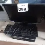 LOTE 298 - 01 CPU MARCA HP, 01 MONITOR MARCA LENOVO E 01 TECLADO. (NO ESTADO) ATENÇÃO! FAZER A VISITAÇÃO ANTES DE ARREMATAR, NÃO SABEMOS SE FUNCIONA. LEILÃO NÃO TEM GARANTIA E NEM DEVOLUÇÃO, SUJEITO A POSSÍVEIS AVARIAS VISÍVEIS/OCULTAS E/OU AUSÊNCIA DE COMPONENTES.
