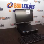 LOTE 223 - 01 CPU MARCA HP, 01 MONITOR MARCA LENOVO E 01 TECLADO. (NO ESTADO) ATENÇÃO! FAZER A VISITAÇÃO ANTES DE ARREMATAR, NÃO SABEMOS SE FUNCIONA. LEILÃO NÃO TEM GARANTIA E NEM DEVOLUÇÃO, SUJEITO A POSSÍVEIS AVARIAS VISÍVEIS/OCULTAS E/OU AUSÊNCIA DE COMPONENTES.