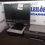LOTE 228 - 01 PC ALL IN ONE MARCA HP E 02 CPU´S MARCA HP. (NO ESTADO) ATENÇÃO! FAZER A VISITAÇÃO ANTES DE ARREMATAR, NÃO SABEMOS SE FUNCIONA. LEILÃO NÃO TEM GARANTIA E NEM DEVOLUÇÃO, SUJEITO A POSSÍVEIS AVARIAS VISÍVEIS/OCULTAS E/OU AUSÊNCIA DE COMPONENTES.