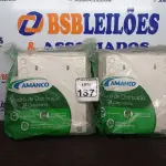LOTE 137 - 02 QUADROS DE DISTRIBUIÇÃO COMPATÍVEL ATÉ 24 DISJUNTORES MARCA AMANCO(NOVO). (NO ESTADO) ATENÇÃO! FAZER A VISITAÇÃO ANTES DE ARREMATAR, NÃO SABEMOS SE FUNCIONA. LEILÃO NÃO TEM GARANTIA E NEM DEVOLUÇÃO, SUJEITO A POSSÍVEIS AVARIAS VISÍVEIS/OCULTAS E/OU AUSÊNCIA DE COMPONENTES.