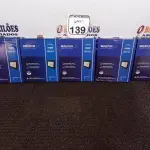 LOTE 139 - 05 REFLETORES LED AMBIENTE EXTERNO 100W(NOVO). (NO ESTADO) ATENÇÃO! FAZER A VISITAÇÃO ANTES DE ARREMATAR, NÃO SABEMOS SE FUNCIONA. LEILÃO NÃO TEM GARANTIA E NEM DEVOLUÇÃO, SUJEITO A POSSÍVEIS AVARIAS VISÍVEIS/OCULTAS E/OU AUSÊNCIA DE COMPONENTES.