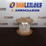 LOTE 173 - 01 ROLO DE FIO 2,5MM NA COR BRANCA(NOVO). (NO ESTADO) ATENÇÃO! FAZER A VISITAÇÃO ANTES DE ARREMATAR, NÃO SABEMOS SE FUNCIONA. LEILÃO NÃO TEM GARANTIA E NEM DEVOLUÇÃO, SUJEITO A POSSÍVEIS AVARIAS VISÍVEIS/OCULTAS E/OU AUSÊNCIA DE COMPONENTES.