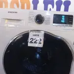 LOTE 222 - 01 LAVA E SECA MARCA SAMSUNG 9KG 220V. (NO ESTADO) ATENÇÃO! FAZER A VISITAÇÃO ANTES DE ARREMATAR, NÃO SABEMOS SE FUNCIONA. LEILÃO NÃO TEM GARANTIA E NEM DEVOLUÇÃO, SUJEITO A POSSÍVEIS AVARIAS VISÍVEIS/OCULTAS E/OU AUSÊNCIA DE COMPONENTES.