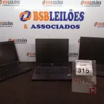 LOTE 315 - 03 NOTEBOOKS MARCAS E MODELOS DIVERSOS P/RETIRADA DE PEÇAS. (NO ESTADO) ATENÇÃO! FAZER A VISITAÇÃO ANTES DE ARREMATAR, NÃO SABEMOS SE FUNCIONA. LEILÃO NÃO TEM GARANTIA E NEM DEVOLUÇÃO, SUJEITO A POSSÍVEIS AVARIAS VISÍVEIS/OCULTAS E/OU AUSÊNCIA DE COMPONENTES.