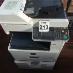 LOTE 213 - 01 COPIADORA MULTIFUNCIONAL MARCA KYOCERA MODELO ECOSYR FS-6525MFP. (NO ESTADO) ATENÇÃO! FAZER A VISITAÇÃO ANTES DE ARREMATAR, NÃO SABEMOS SE FUNCIONA. LEILÃO NÃO TEM GARANTIA E NEM DEVOLUÇÃO, SUJEITO A POSSÍVEIS AVARIAS VISÍVEIS/OCULTAS E/OU AUSÊNCIA DE COMPONENTES.