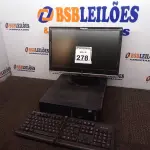 LOTE 278 - 01 CPU MARCA ITAUTEC, 01 MONITOR MARCA LENOVO E 01 TECLADO. (NO ESTADO) ATENÇÃO! FAZER A VISITAÇÃO ANTES DE ARREMATAR, NÃO SABEMOS SE FUNCIONA. LEILÃO NÃO TEM GARANTIA E NEM DEVOLUÇÃO, SUJEITO A POSSÍVEIS AVARIAS VISÍVEIS/OCULTAS E/OU AUSÊNCIA DE COMPONENTES.