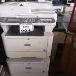 LOTE 221 - 02 IMPRESSORAS MARCA OKI SENDO UMA MULTIFUNCIONAL. (NO ESTADO) ATENÇÃO! FAZER A VISITAÇÃO ANTES DE ARREMATAR, NÃO SABEMOS SE FUNCIONA. LEILÃO NÃO TEM GARANTIA E NEM DEVOLUÇÃO, SUJEITO A POSSÍVEIS AVARIAS VISÍVEIS/OCULTAS E/OU AUSÊNCIA DE COMPONENTES.