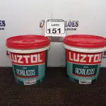 LOTE 151 - 01 SELADOR ACRÍLICO BRANCO FOSCO MARCA LUZTOL 3.6L E 01 FUNDO PREPARADOR DE PAREDE TRANSPARENTE MARCA LUZTOL 3.6L(NOVO). (NO ESTADO) ATENÇÃO! FAZER A VISITAÇÃO ANTES DE ARREMATAR, NÃO SABEMOS SE FUNCIONA. LEILÃO NÃO TEM GARANTIA E NEM DEVOLUÇÃO, SUJEITO A POSSÍVEIS AVARIAS VISÍVEIS/OCULTAS E/OU AUSÊNCIA DE COMPONENTES.